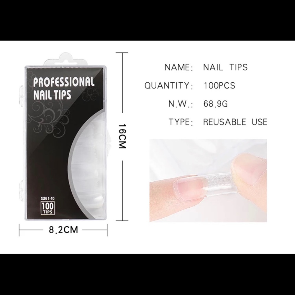 Polygel Nail Kit - Milk White - UV Led Lamp - Picture 14 of 14